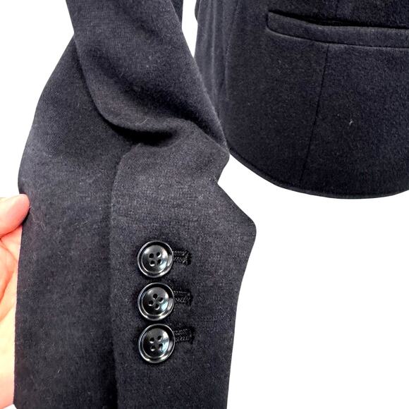 NWT "ABEDEEN" Blazer By Talbots, Black,SZ 6, Office,Workwear,Secretary,Librarian - Picture 3 of 16